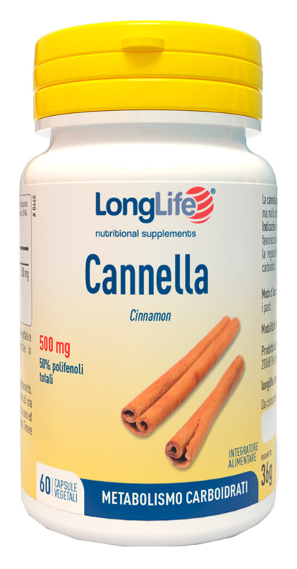 LONGLIFE CANNELLA 60 CAPSULE - LONGLIFE CANNELLA 60 CAPSULE