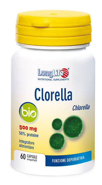 LONGLIFE CLORELLA BIO 60 CAPSULE - LONGLIFE CLORELLA BIO 60 CAPSULE