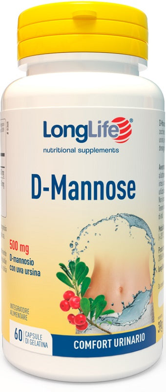 LONGLIFE D-MANNOSE 60 CAPSULE - LONGLIFE D-MANNOSE 60 CAPSULE