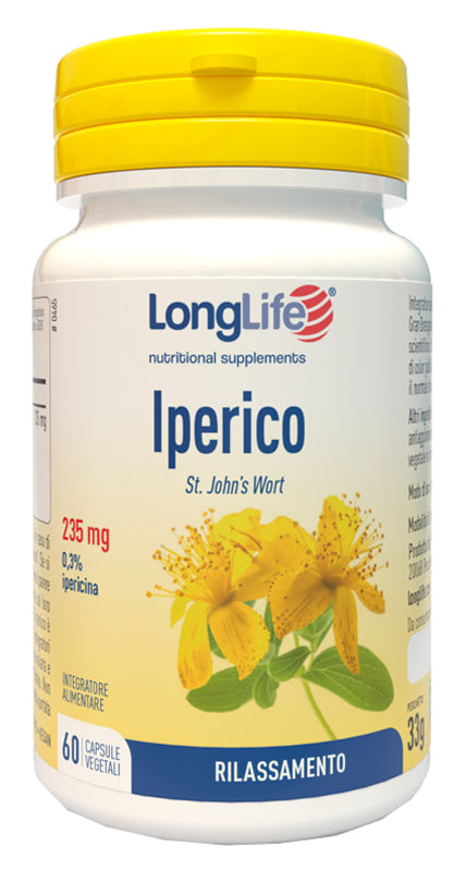LONGLIFE IPERICO 60 CAPSULE VEGETALI - LONGLIFE IPERICO 60 CAPSULE VEGETALI
