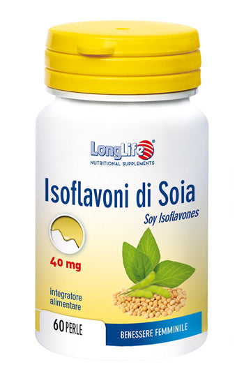 LONGLIFE ISOFLAVONI SOIA 60 PERLE - LONGLIFE ISOFLAVONI SOIA 60 PERLE