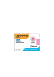 LOPERAMDE (MYLAN)*orale 12 liof 2 mg