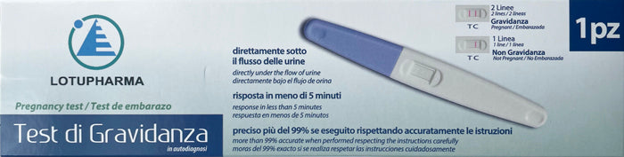 LOTUPHARMA TEST DI GRAVIDANZA 1 PEZZO