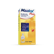 MAALOX PLUS 4% + 3,5% + 0,5% SOSPENSIONE ORALE AROMA LIMONE