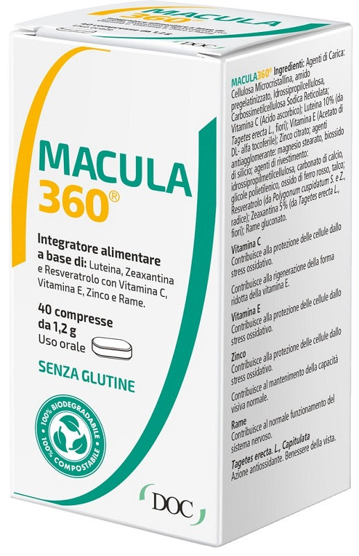 MACULA 360 40 COMPRESSE - MACULA 360 40 COMPRESSE