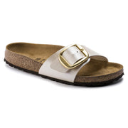 PIANELLE BIRKENSTOCK BI-SSI MADRID BIG BUCKLE PEARL WHITE BIRKO FLOR GRACEFUL 40