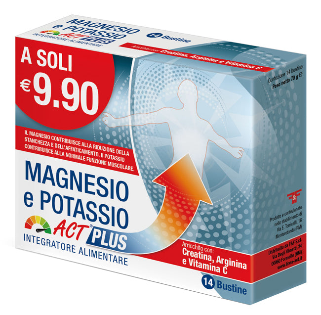 MAGNESIO E POTASSIO ACT PLUS 14 BUSTINE