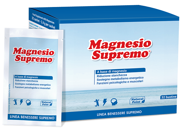 Magnesio Supremo 32 Bustine 2,4g - Magnesio Supremo 32 Bustine 2,4g