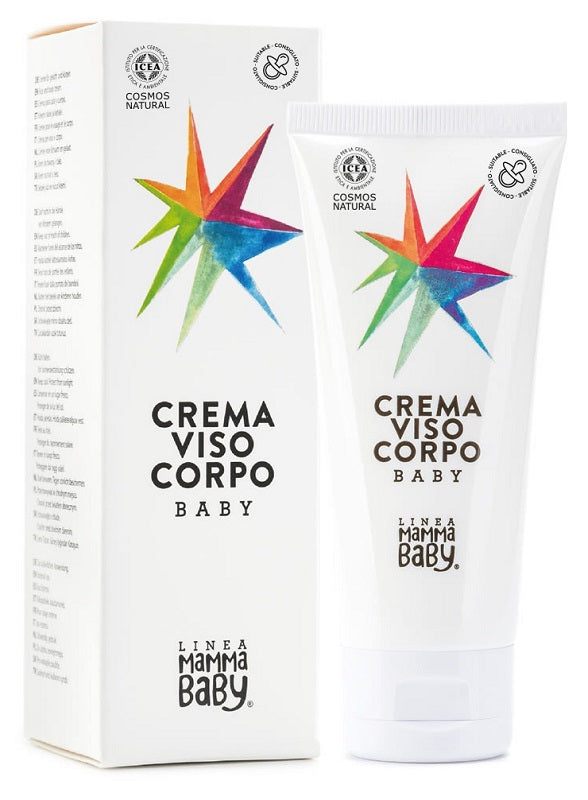 MAMMABABY CREMA VISO CORPO BABY COSMOS NATURAL 100 ML - MAMMABABY CREMA VISO CORPO BABY COSMOS NATURAL 100 ML