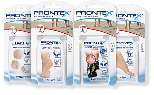 MEDICAZIONE IN IDROCOLLOIDI HYDROCOMFORT ASSORTITI 6 PEZZI