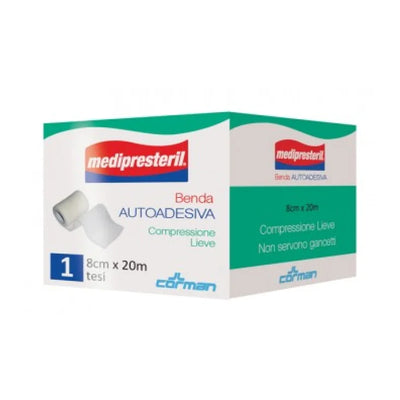 Medipresteril Benda Autoadesiva 8x2000 Cm 1 Pezzo