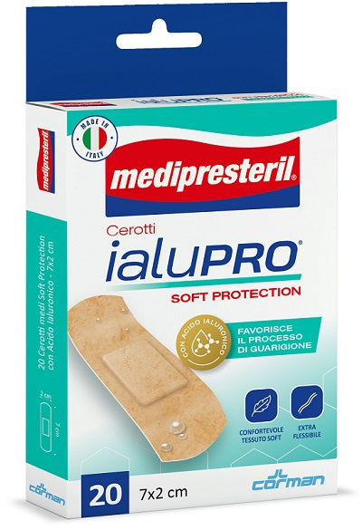 Medipresteril Cerotti Ialupro Soft Protection 20 Cerotti Medi 7x2cm - Medipresteril Cerotti Ialupro Soft Protection 20 Cerotti Medi 7x2cm