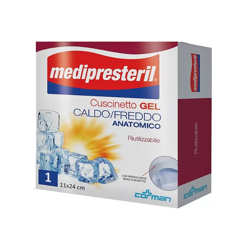 Medipresteril Cuscinetto Caldo/Freddo Anatomico 11x24 cm