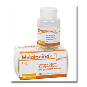 MELATONINA VITI FAST 1 MG 60 COMPRESSE - MELATONINA VITI FAST 1 MG 60 COMPRESSE