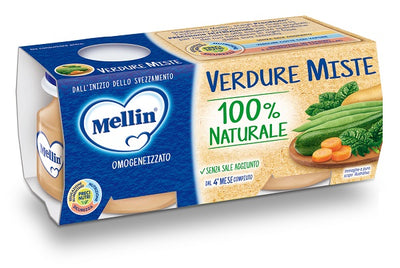 MELLIN OMOGENEIZZATO DI VERDURE MISTE 4 X 80 G