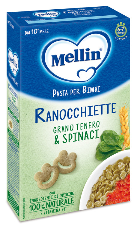 MELLIN RANOCCHIETTE CON SPINACI 280 G - MELLIN RANOCCHIETTE CON SPINACI 280 G
