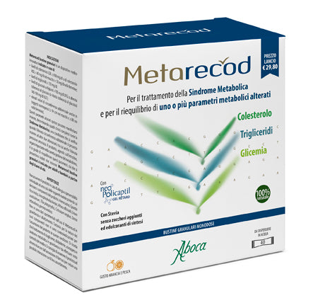 Metarecod - 40 Bustine Granulari - Gusto Arancia e Pesca - Metarecod - 40 Bustine Granulari - Gusto Arancia e Pesca