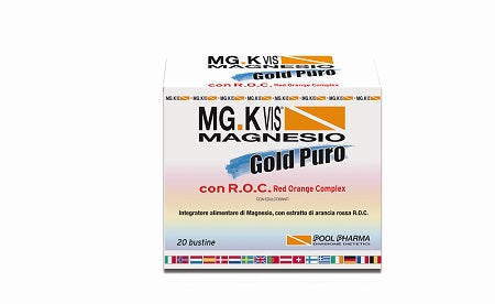 MGK VIS MAGNESIO GOLD PURO 20 BUSTE - MGK VIS MAGNESIO GOLD PURO 20 BUSTE