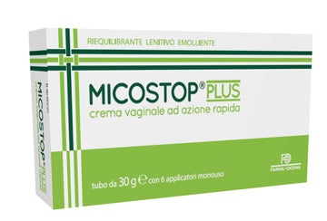 MICOSTOP PLUS CREMA VAGINALE 30 G + 6 APPLICATORI MONOUSO - MICOSTOP PLUS CREMA VAGINALE 30 G + 6 APPLICATORI MONOUSO