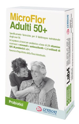 MICROFLOR ADULTI 50+ 30 CAPSULE - MICROFLOR ADULTI 50+ 30 CAPSULE