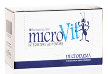 MICROVIT 10 FLACONCINI DA 10 ML - MICROVIT 10 FLACONCINI DA 10 ML