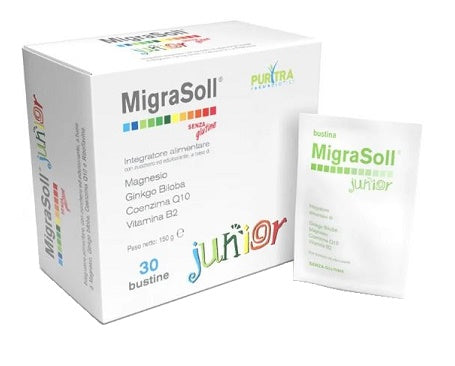 MIGRASOLL JUNIOR ASTUCCIO 30 BUSTE - MIGRASOLL JUNIOR ASTUCCIO 30 BUSTE
