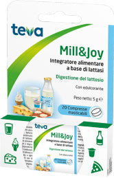 MILL&JOY TEVA 20 COMPRESSE MASTICABILI - MILL&JOY TEVA 20 COMPRESSE MASTICABILI