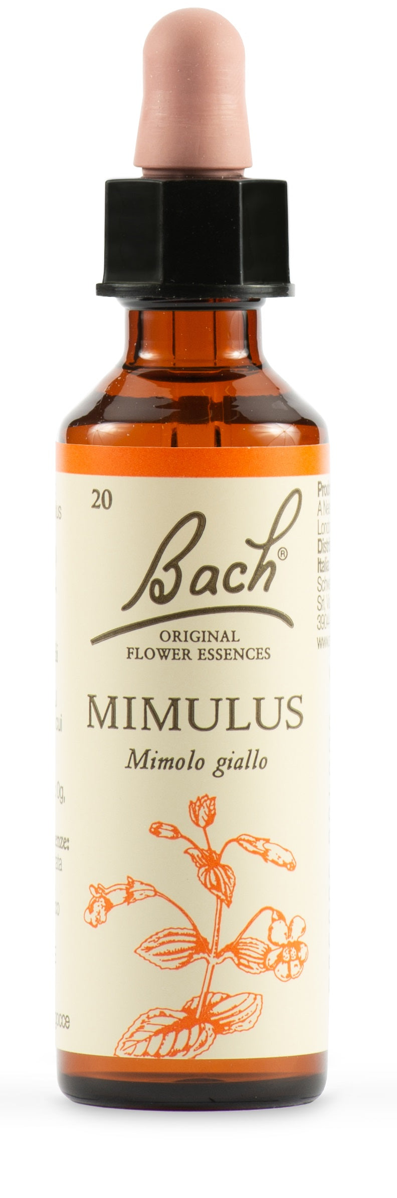 MIMULUS BACH ORIG 20 ML - MIMULUS BACH ORIG 20 ML