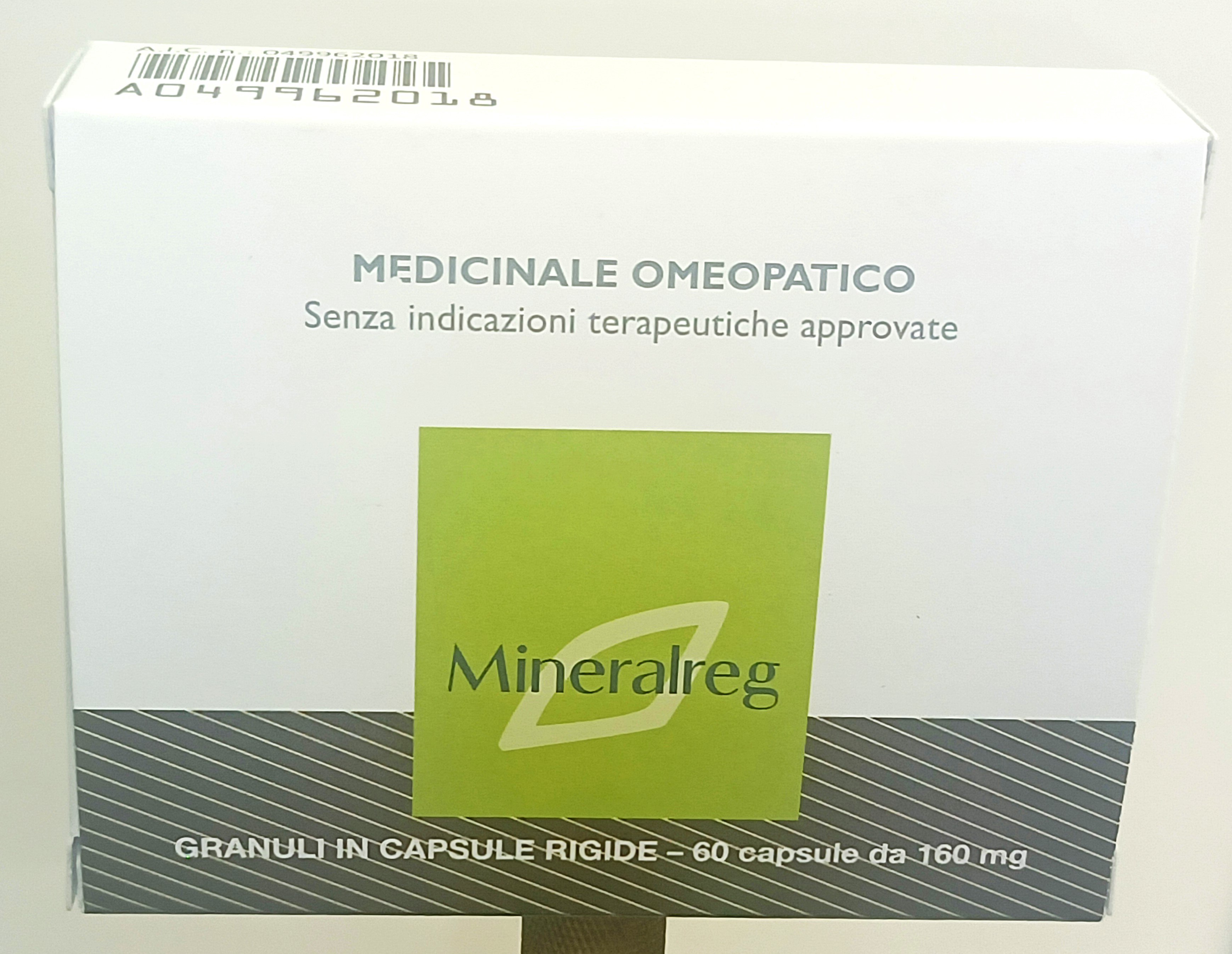 MINERALREG*granuli 60 capsule 160 mg