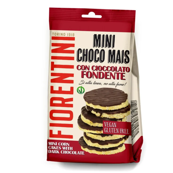 Fiorentini Mini Choco Mais Cioccolato Fondente 60 g - Fiorentini Mini Choco Mais Cioccolato Fondente 60 g