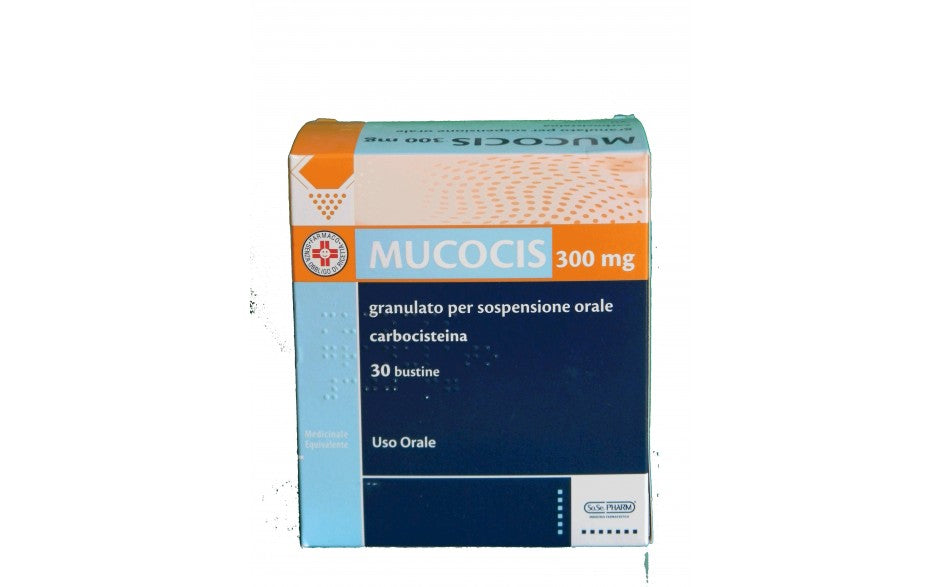 MUCOCIS*orale grat 30 bust 5 g 300 mg