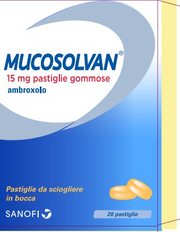 MUCOSOLVAN*20 pastiglie gommose 15 mg