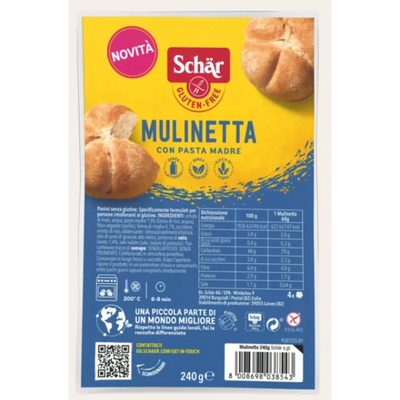 Schar Mulinetta 4 Pezzi da 60 g