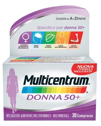 MULTICENTRUM DONNA 50+ 30 COMPRESSE