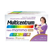 Multicentrum Neo Mamma DHA 30 Compresse + 30 Capsule Molli