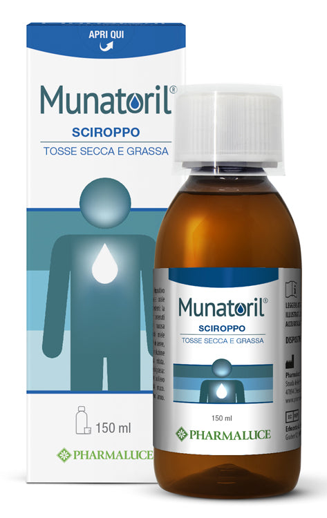 MUNATORIL SCIROPPO TOSSE SECCA E GRASSA 150 ML - MUNATORIL SCIROPPO TOSSE SECCA E GRASSA 150 ML
