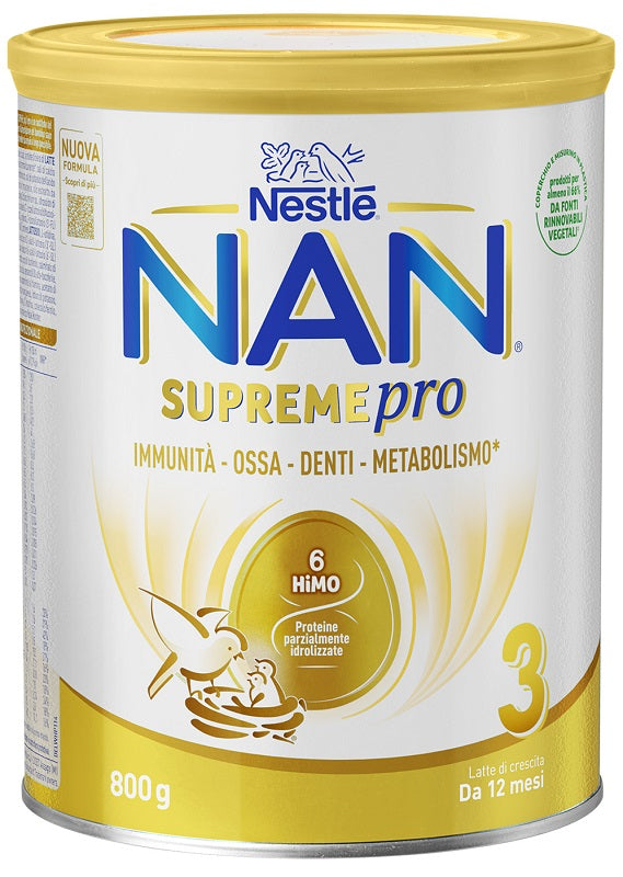 NAN SUPREME PRO 3 POLVERE 800 G - NAN SUPREME PRO 3 POLVERE 800 G