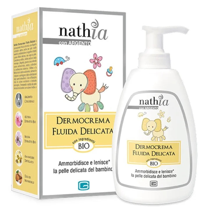 Nathia Dermocrema Fluida 200 ml - Nathia Dermocrema Fluida 200 ml