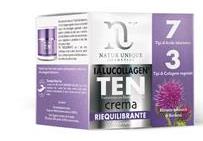 NATUR UNIQUE IALUCOLLAGEN TEN CREAM VISO RIEQUILIBRANTE MISTE 50 ML