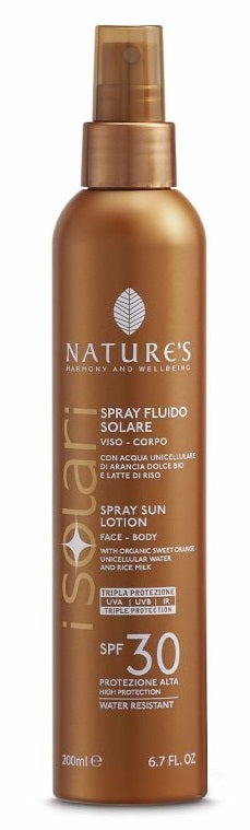 Nature's I Solari - Spray Fluido - Spf30 - 200Ml