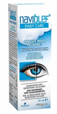NAVIBLEF DAILY CARE SCHIUMA PER RIMOZIONE SECREZIONI OCULARIDA PALPEBRE E CIGLIA 50 ML - NAVIBLEF DAILY CARE SCHIUMA PER RIMOZIONE SECREZIONI OCULARIDA PALPEBRE E CIGLIA 50 ML