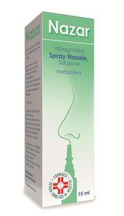 NAZAR*spray nasale 15 ml 100 mg/100 ml