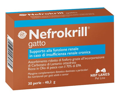 NEFROKRILL GATTO 30 PERLE