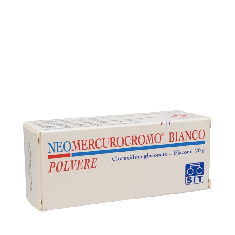 NEOMERCUROCROMO BIANCO*polv u.e. 20 g - NEOMERCUROCROMO BIANCO*polv u.e. 20 g
