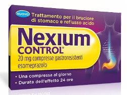 NEXIUM CONTROL 20 MG COMPRESSE GASTRORESISTENTI