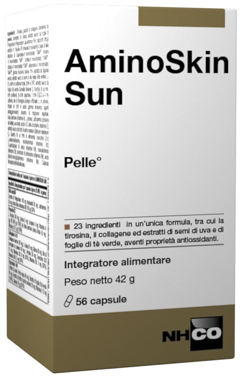 NHCO AMINOSKIN SUN SP FLACONE 56 CAPSULE - NHCO AMINOSKIN SUN SP FLACONE 56 CAPSULE