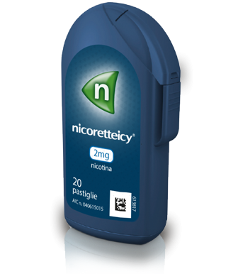 NICORETTEICY*20 pastiglie da 2 mg flacone Per alleviare astinenza da nicotina