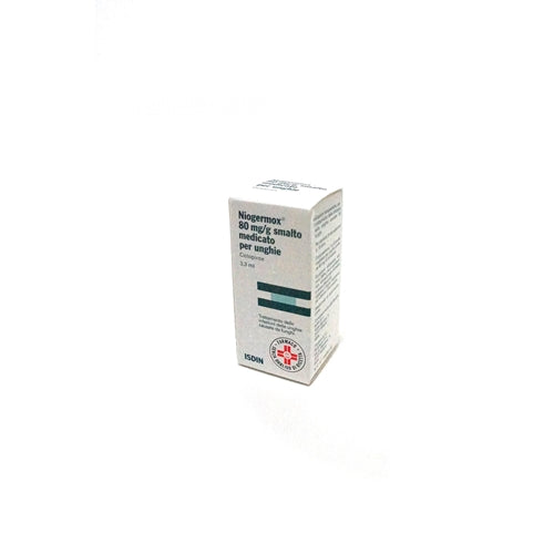 NIOGERMOX*smalto unghie 3,3 ml 80 mg/g - NIOGERMOX*smalto unghie 3,3 ml 80 mg/g