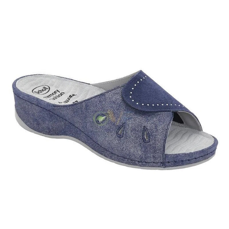 CALZATURA NIVES LAM SYNTH+PRINTED SUEDE W NAVY BLUE 40