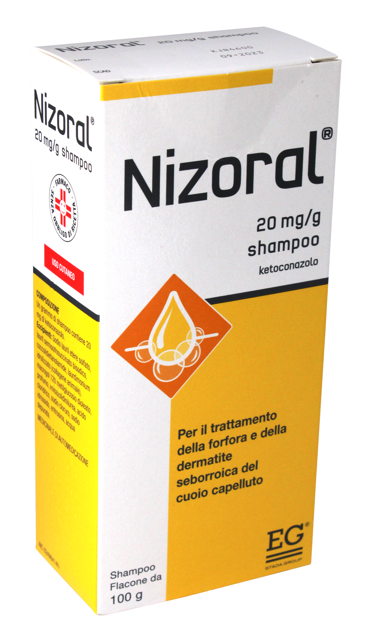 NIZORAL 20 MG/G SHAMPOO